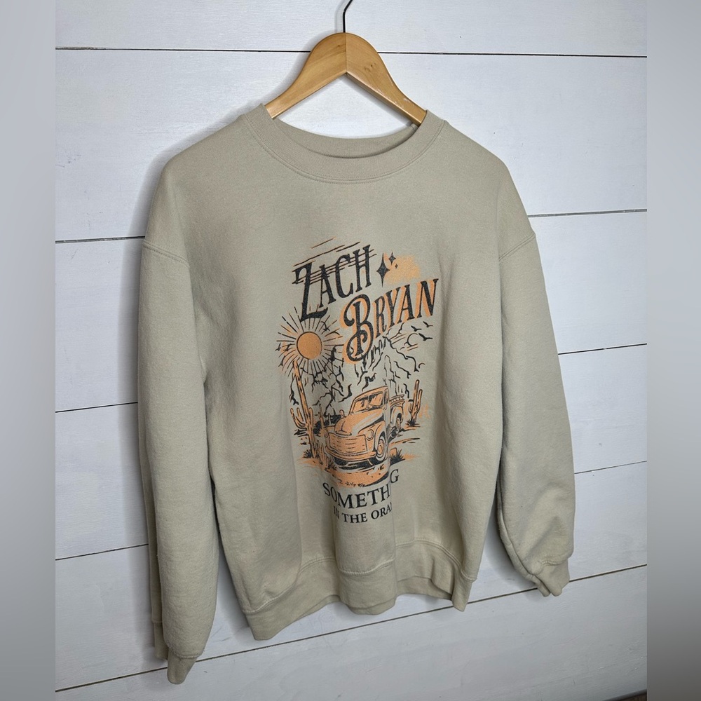 Zach Bryan Something in the Orange Sweatshirt - Size M - Picture 5 of 5
